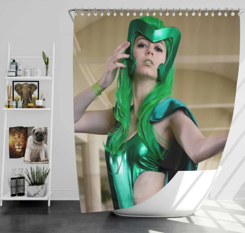 Cosplay as Polaris: Channel the Power of Mutants Shower Curtain