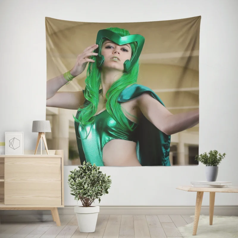 Cosplay as Polaris: Channel the Power of Mutants  Wall Tapestry