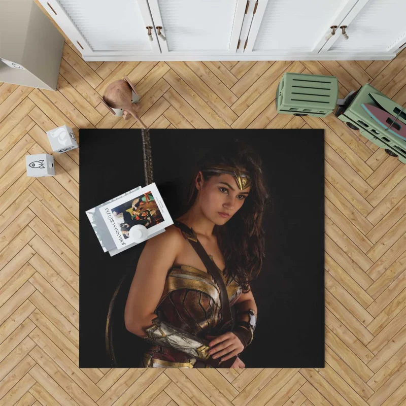 Cosplay as Wonder Woman: DC Unleash Your Inner Hero Floor Rug