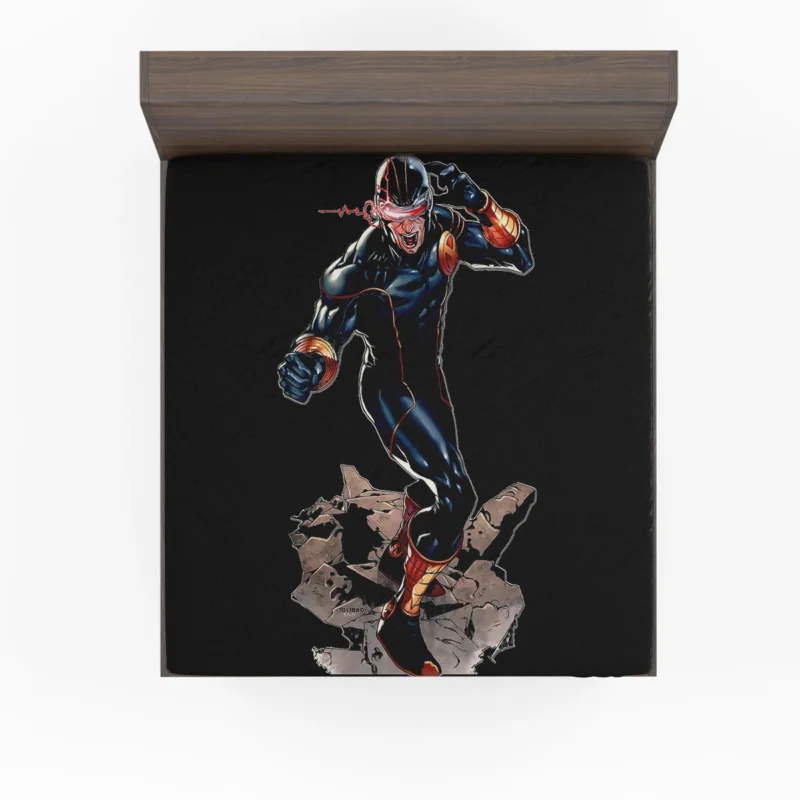 Cyclops in X-Men: A Marvel Comics Icon Fitted Sheet