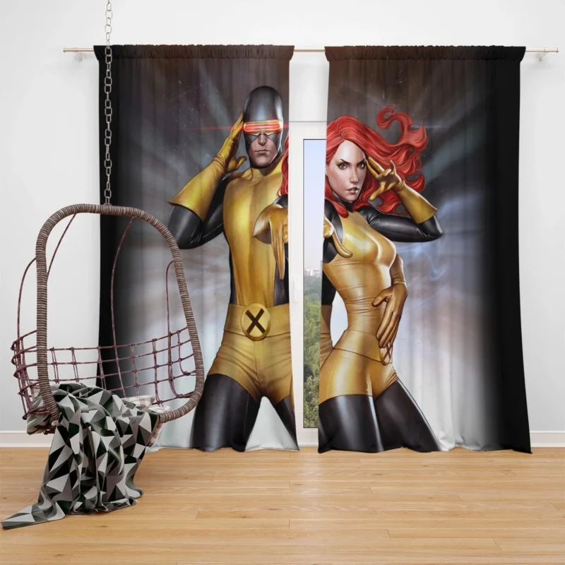 Cyclops in X-Men: Marvel Optic Hero Window Curtain