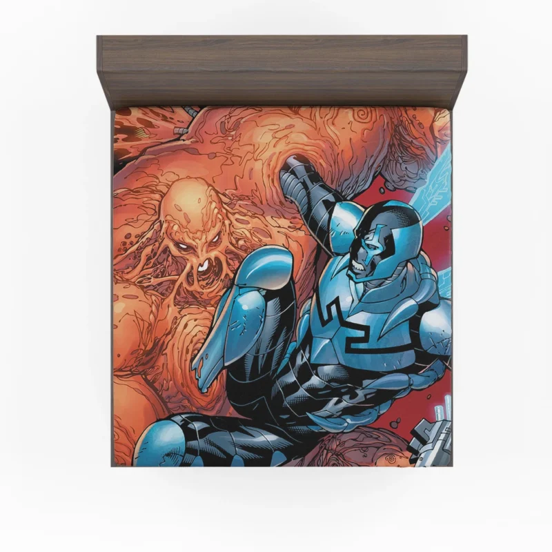 DC Comics Blue Beetle: A Heroic Adventure Fitted Sheet