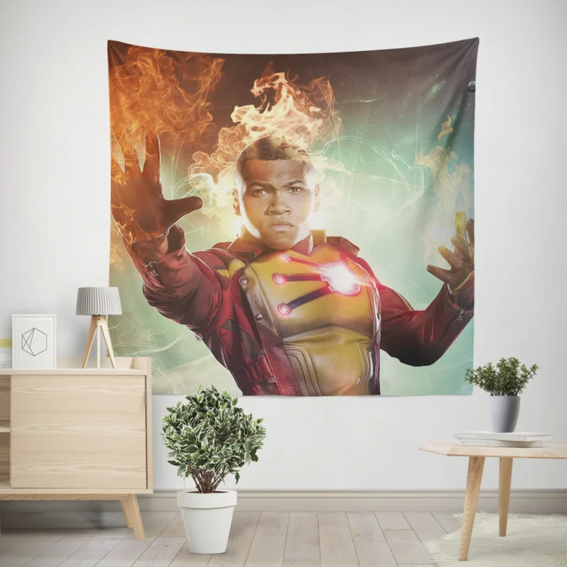 DC Legends Of Tomorrow: Firestorm Journey  Wall Tapestry
