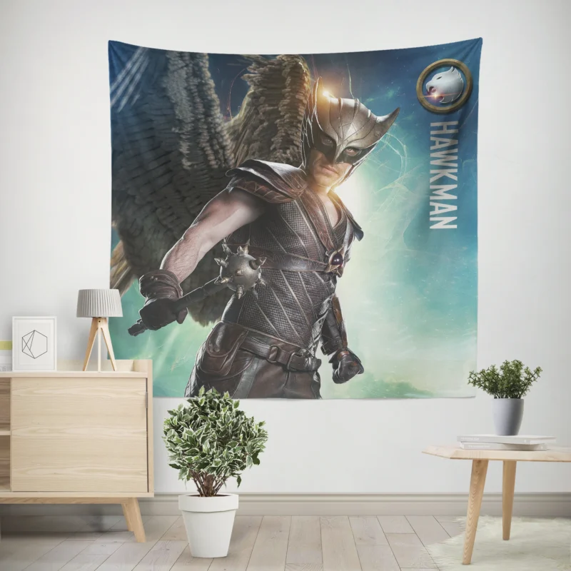 DC Legends Of Tomorrow: Hawkman Role  Wall Tapestry