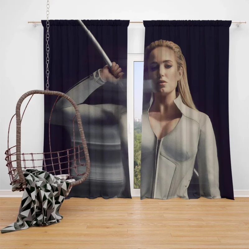 DC Legends Of Tomorrow: White Canary Adventure Window Curtain