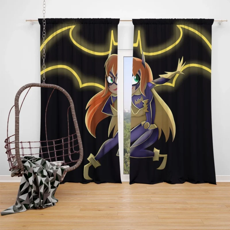 DC Super Hero Girls TV Show: Batgirl Adventures Window Curtain