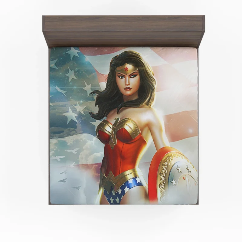 DC Universe Online: Embrace Your Inner Wonder Woman Fitted Sheet