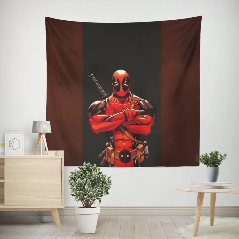 DEADPOOL Comics: The Merc with a Mouth  Wall Tapestry