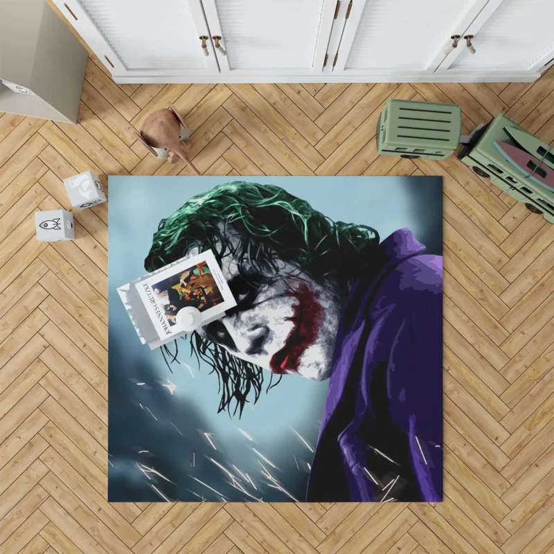 Dark Knight Joker Movie Floor Rug
