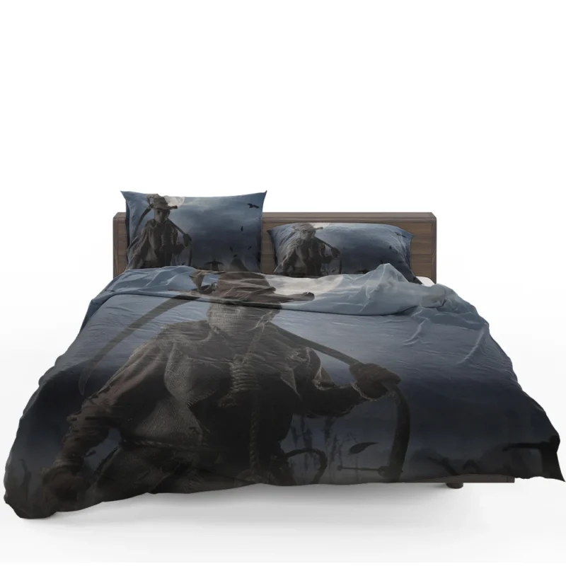 Dark Scarecrow: Embrace the Horror of the Grim Reaper Bedding Set
