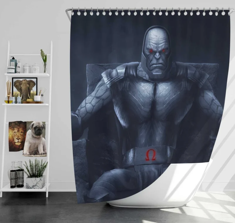 Darkseid Comics: DC Ultimate God of Evil Shower Curtain