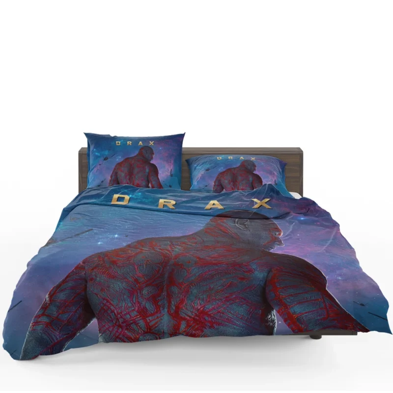 Dave Bautista as Drax the Destroyer in Guardians of the Galaxy Bedding Set