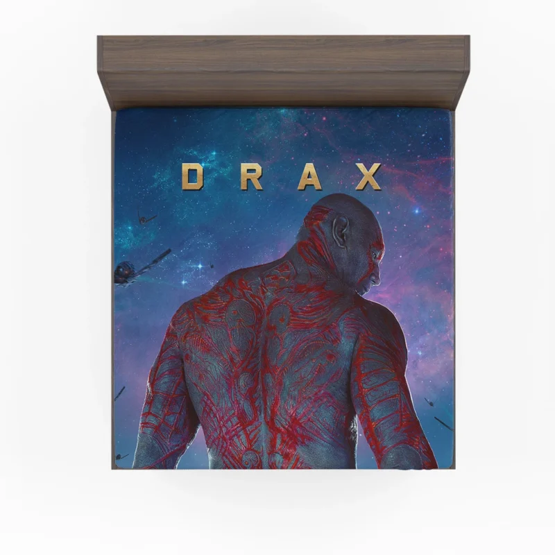 Dave Bautista as Drax the Destroyer in Guardians of the Galaxy Fitted Sheet