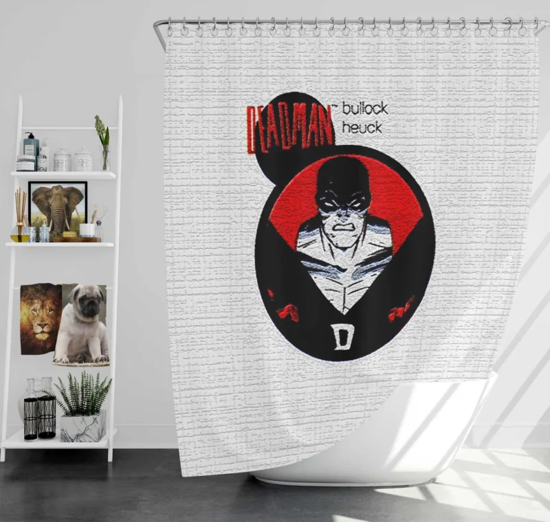 Deadman: DC Comics Spectral Avenger Shower Curtain