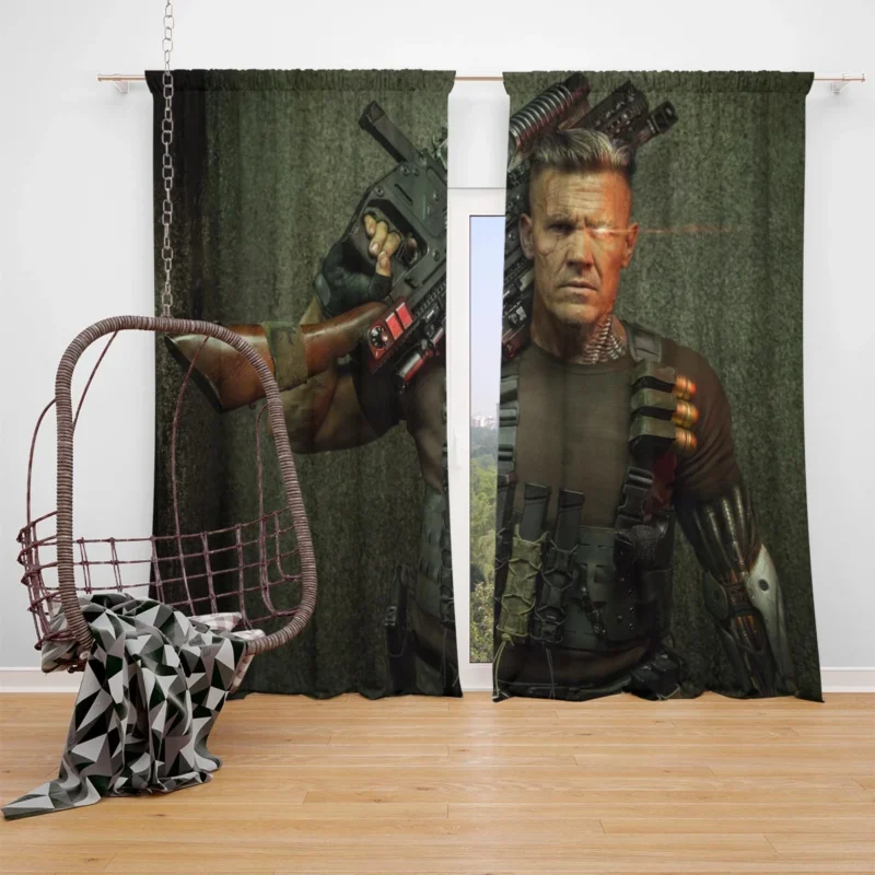 Deadpool 2: Josh Brolin as Cable Window Curtain