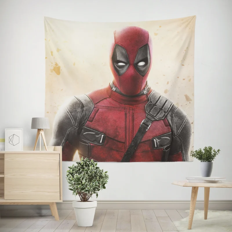 Deadpool 2 Movie: Mercilessly Hilarious Sequel  Wall Tapestry