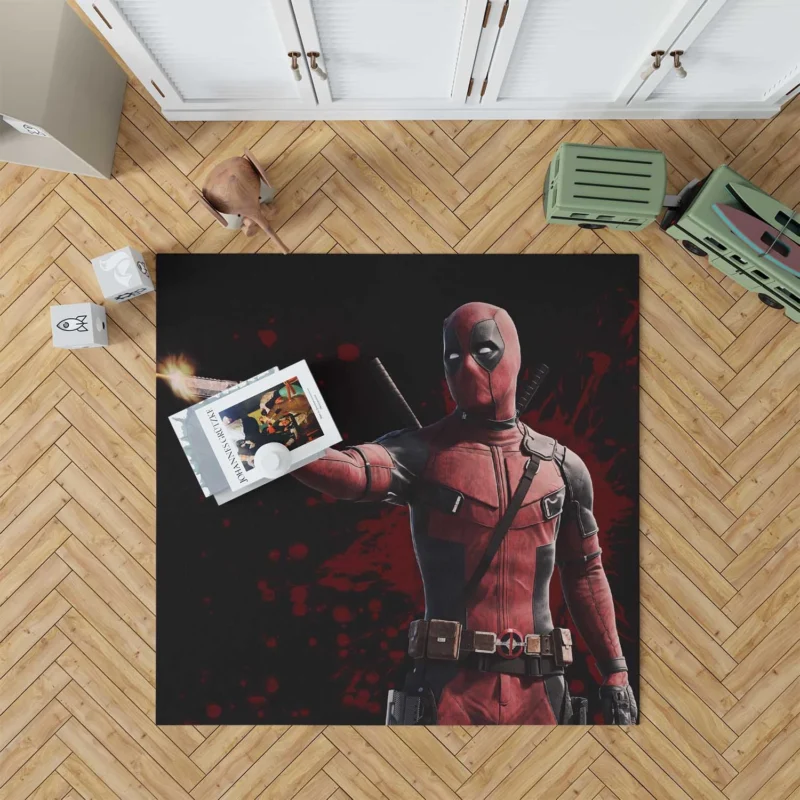 Deadpool 2 Movie: More of the Merc with a Mouth Floor Rug