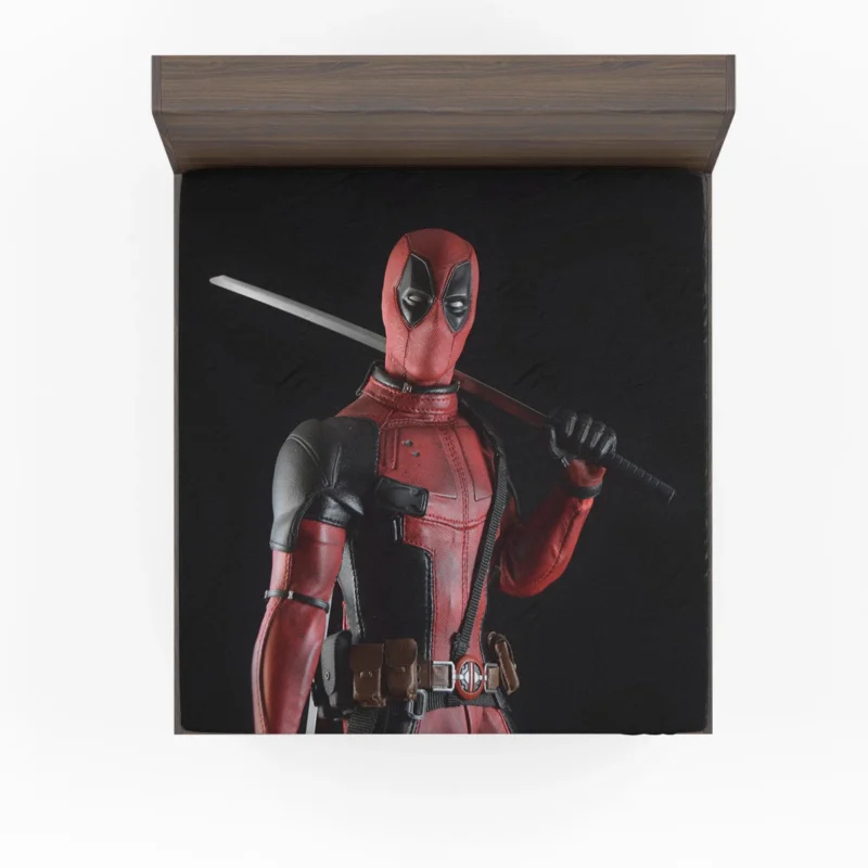 Deadpool Man-Made Toy: Collectible Figurine Fun Fitted Sheet