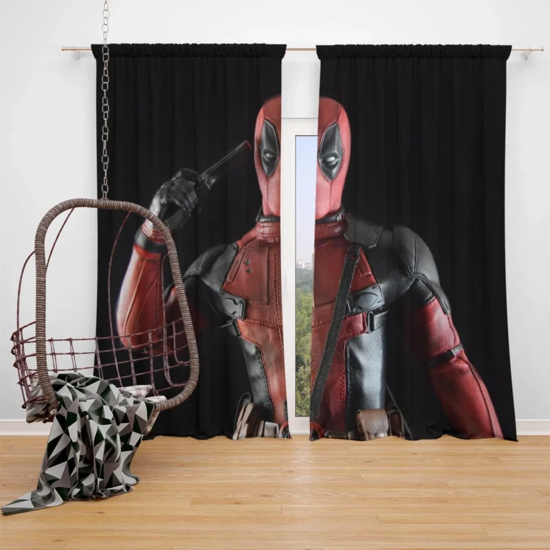 Deadpool Man-Made Toy: Merc with a Miniature Window Curtain