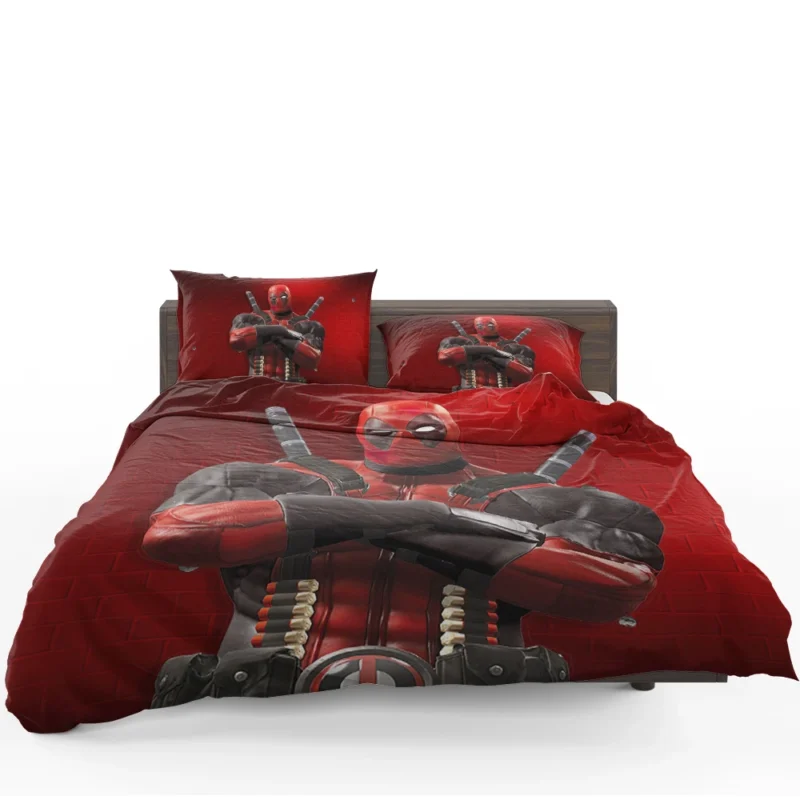 Deadpool: The Merc with a Memorable Pose Bedding Set