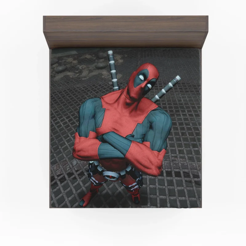 Deadpool Video Game: Dive into the Merc World Fitted Sheet