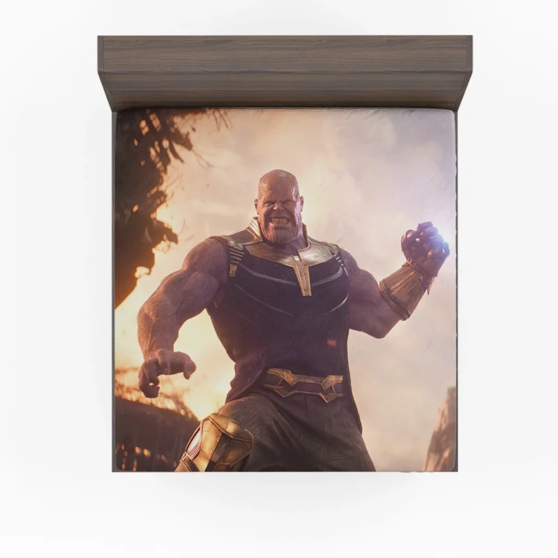 Destiny Still Arrives: Thanos in Avengers: Infinity War Fitted Sheet