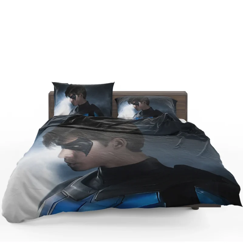 Dick Grayson Nightwing in Titans TV Show Bedding Set