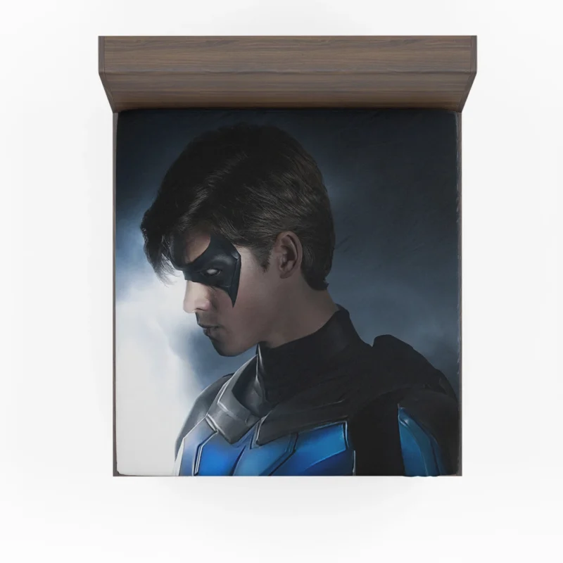 Dick Grayson Nightwing in Titans TV Show Fitted Sheet