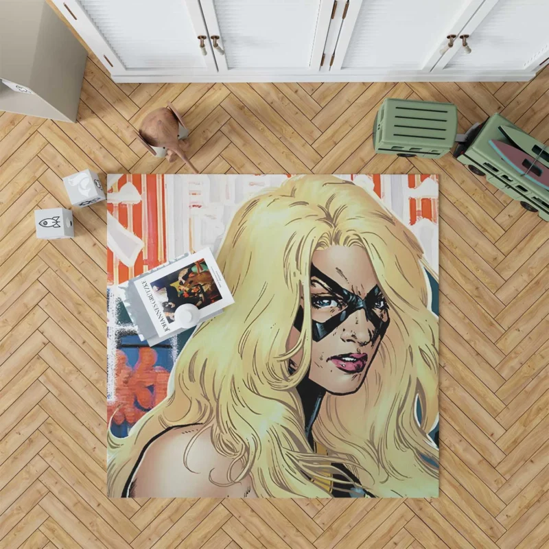 Discover Ms. Marvel Adventures in Comics Floor Rug