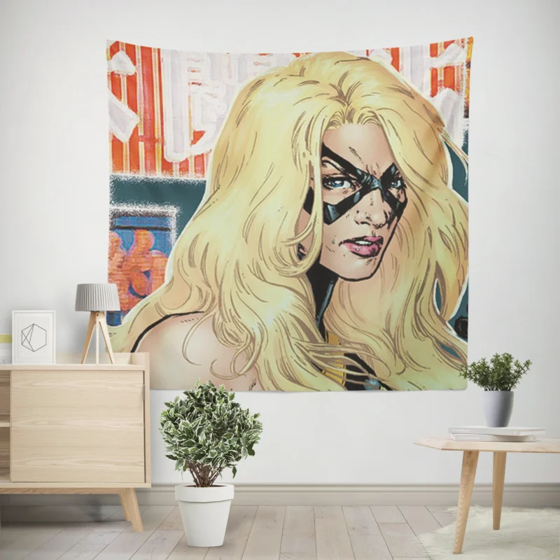 Discover Ms. Marvel Adventures in Comics  Wall Tapestry
