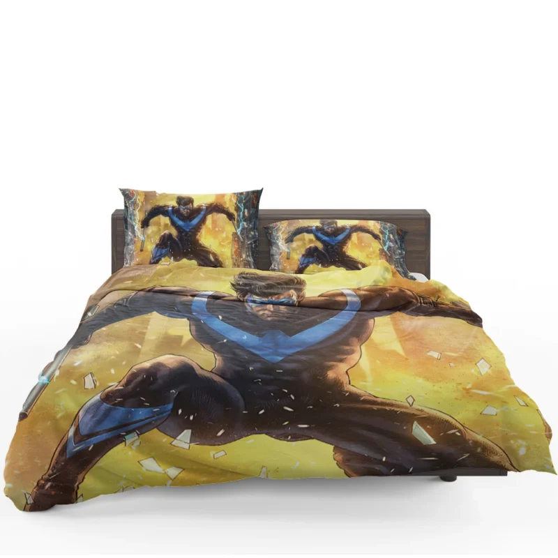 Discover the Legacy of Nightwing in Comics Bedding Set