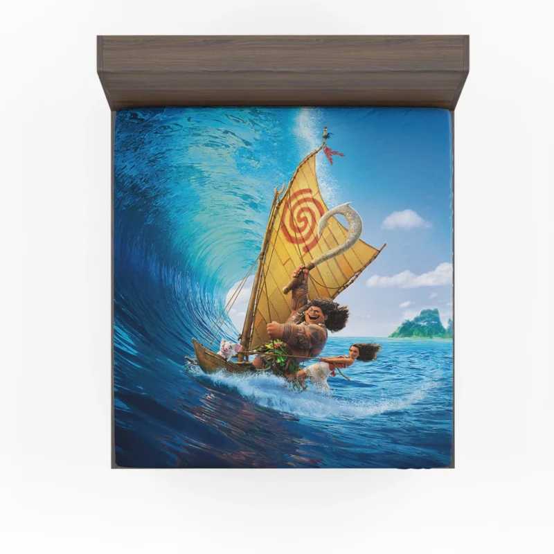 Discover the Magic of Moana in the Movie Fitted Sheet