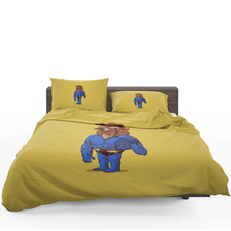 Discover the Marvelous World of Beast in Comics Bedding Set
