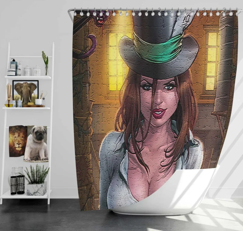 Discovering the Enchanting Grimm Fairy Tales Comics Shower Curtain