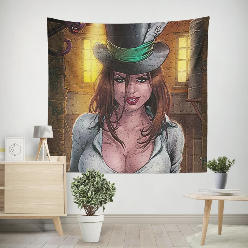 Discovering the Enchanting Grimm Fairy Tales Comics  Wall Tapestry