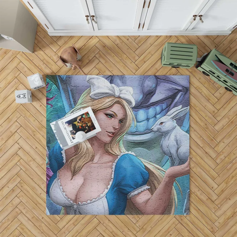 Dive into the World of Grimm Fairy Tales Comics Floor Rug