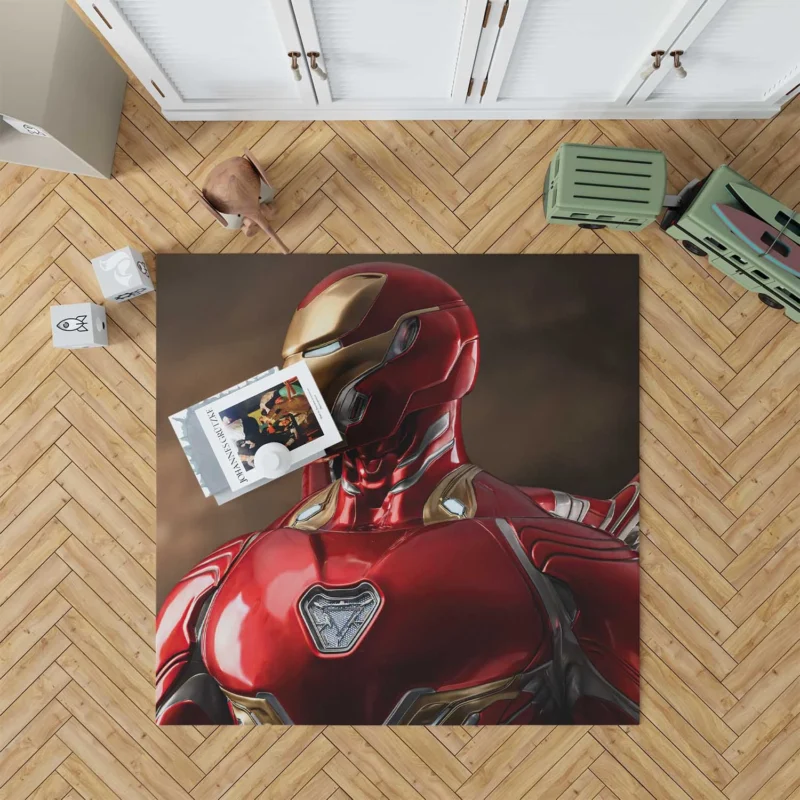 Dive into the World of Iron Man Floor Rug