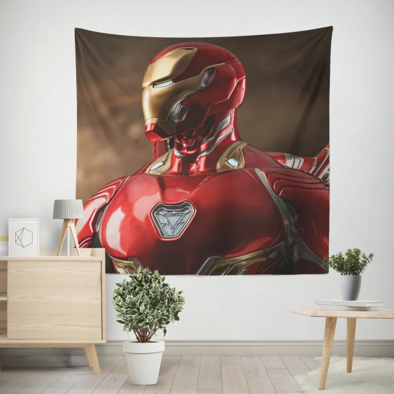 Dive into the World of Iron Man  Wall Tapestry