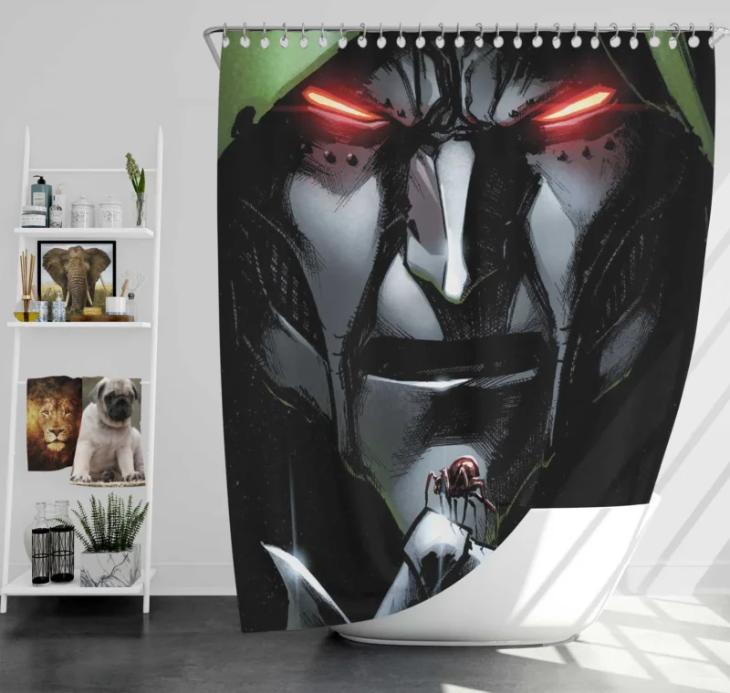 Doctor Doom Comics: Latveria Ruthless Leader Shower Curtain