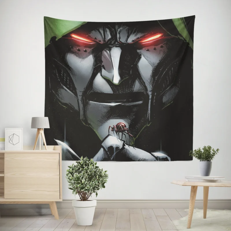 Doctor Doom Comics: Latveria Ruthless Leader  Wall Tapestry