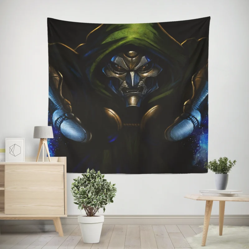 Doctor Doom Comics: The Latverian Mastermind Fantastic Four  Wall Tapestry