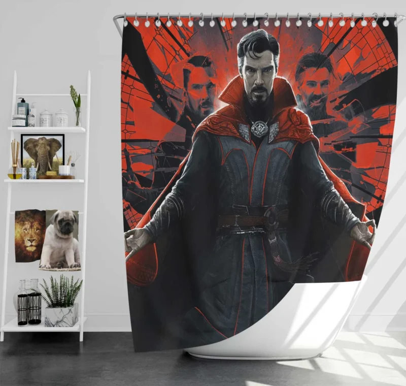 Doctor Strange: Multiverse of Madness Unleashed Shower Curtain