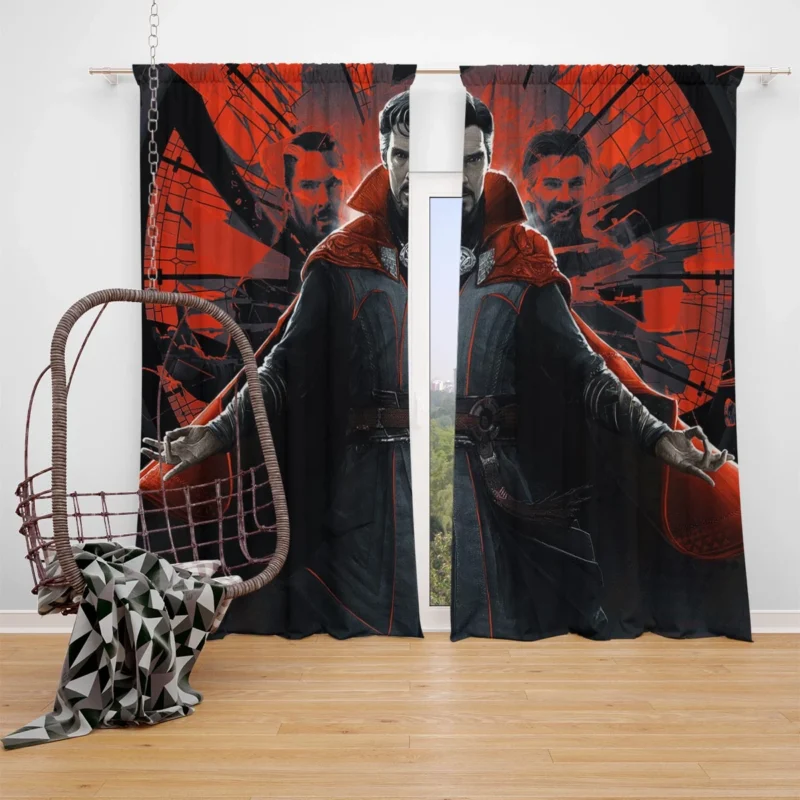 Doctor Strange: Multiverse of Madness Unleashed Window Curtain