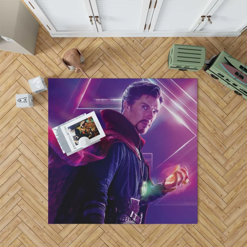 Doctor Strange in Avengers Infinity War: Benedict Cumberbatch Floor Rug