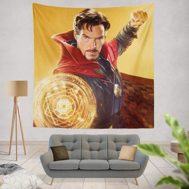 Doctor Strange in Avengers: Marvel Infinity War  Wall Tapestry