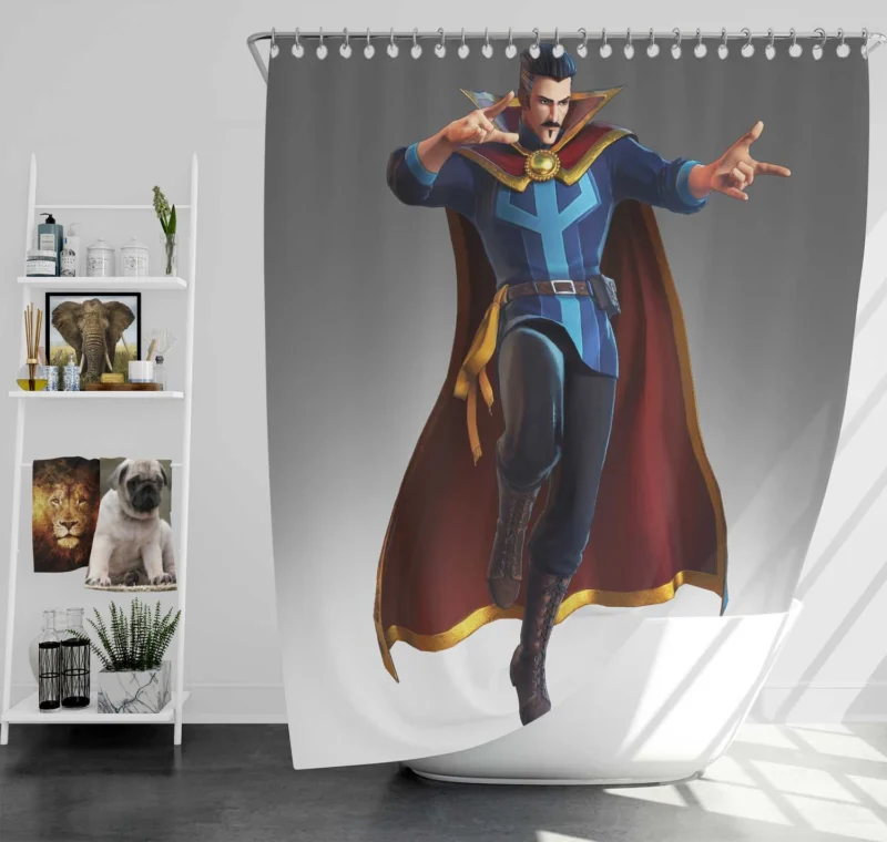 Doctor Strange in Marvel Ultimate Alliance 3 Shower Curtain