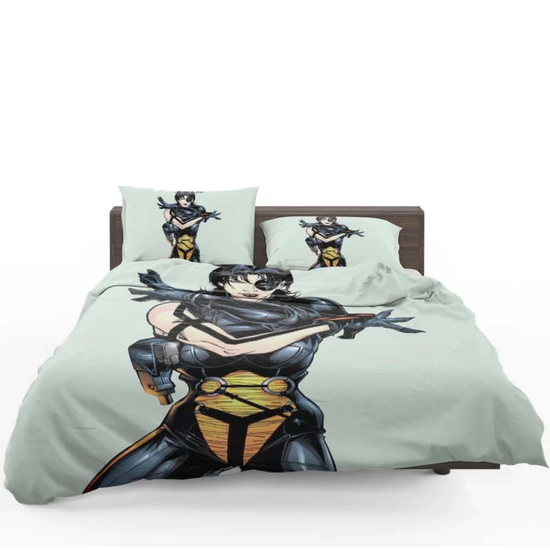 Domino: The Merc with a Luck-Fueled Edge Bedding Set