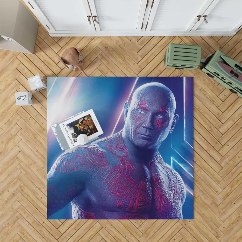 Drax the Destroyer in Avengers: Infinity War: Dave Bautista Floor Rug