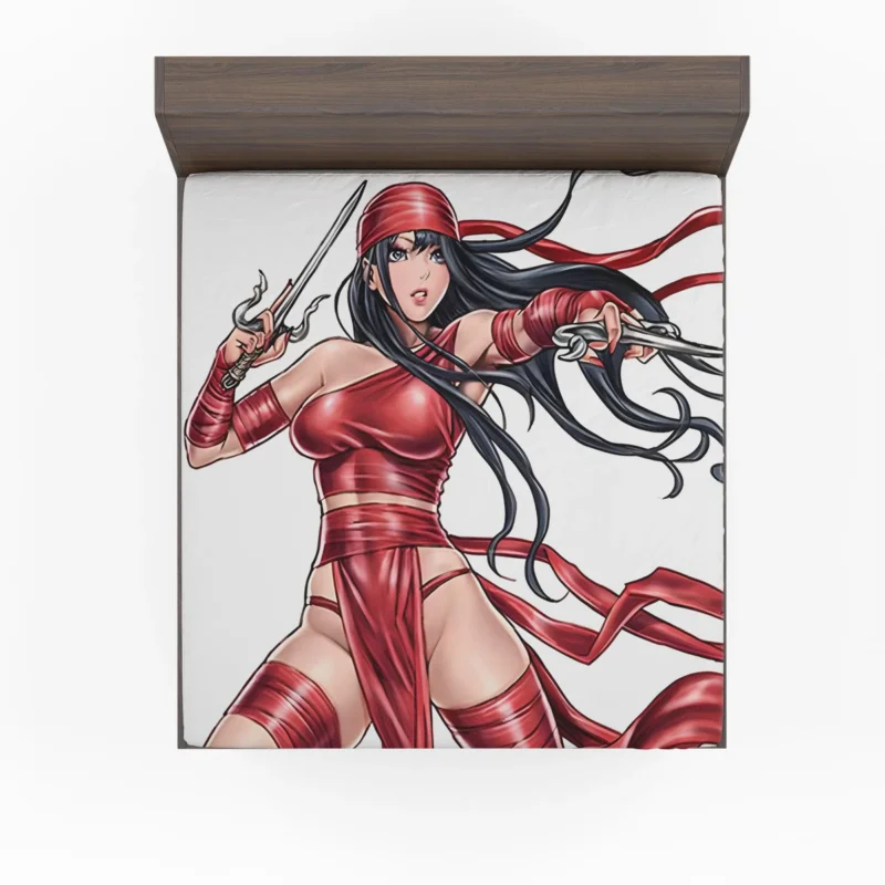 Elektra: Marvel Deadly Assassin Fitted Sheet