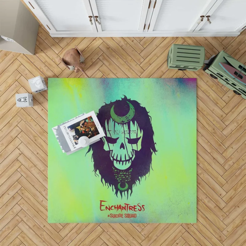 Enchantress: The Enigmatic Character of Suicide Squad Floor Rug